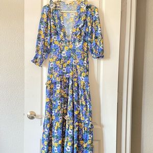 Floral Maxi Dress- melody